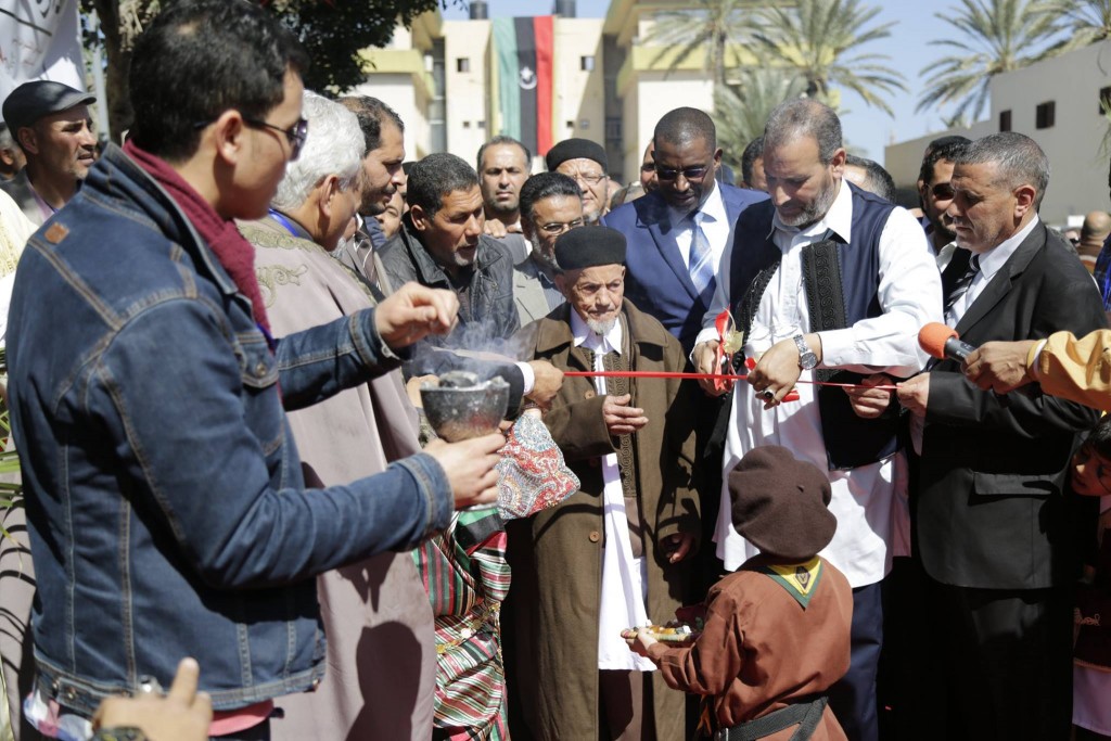 افتتاح المعرض التراثي الليبي